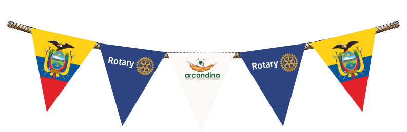 An image of some flags on a rope