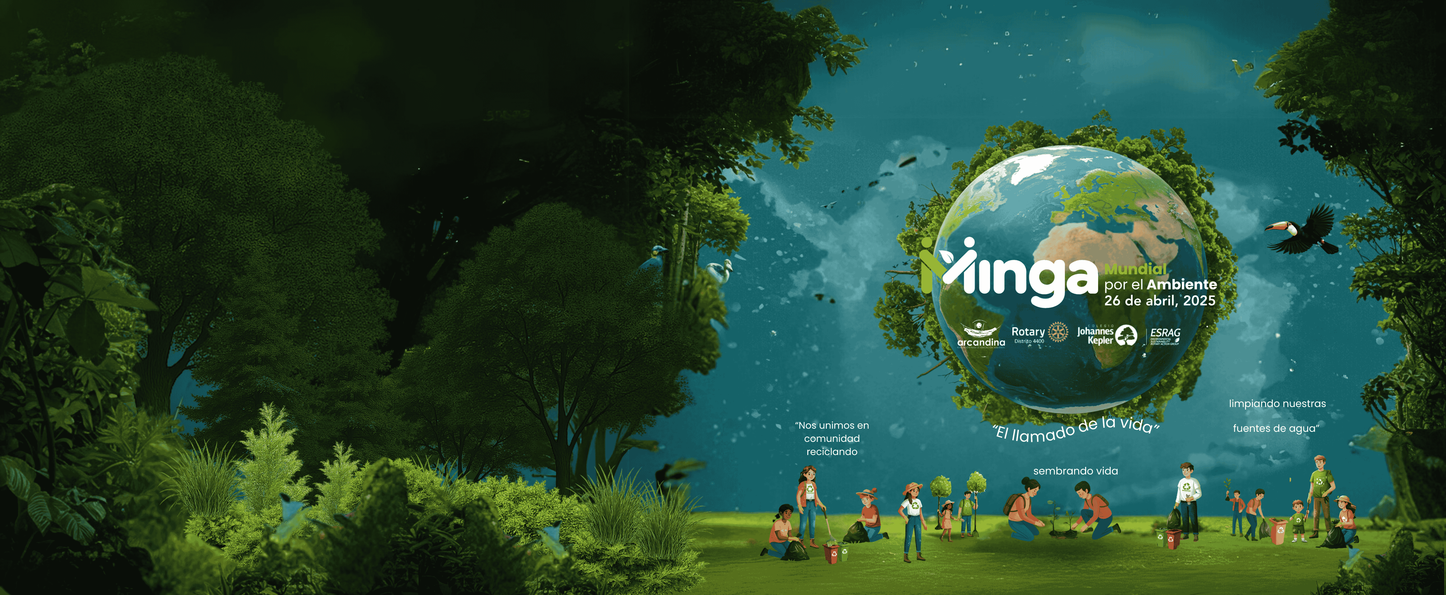 Imagen de Minga Mundial por el Ambiente